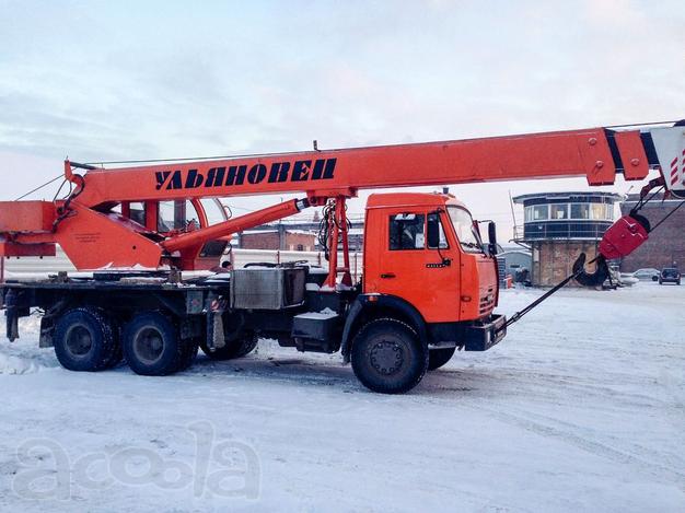 Требуется машинист на автокран 25 тонн "Ульяновец"